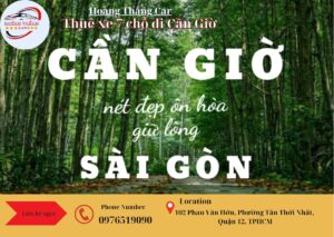 Thuê Xe 7 Chỗ đi Cần Giờ