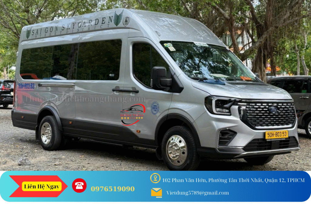 Dịch vụ Thuê Xe 16 Chỗ Đi Bến Tre Từ TPHCM Dịch vụ Thuê Xe 16 Chỗ Đi Bến Tre